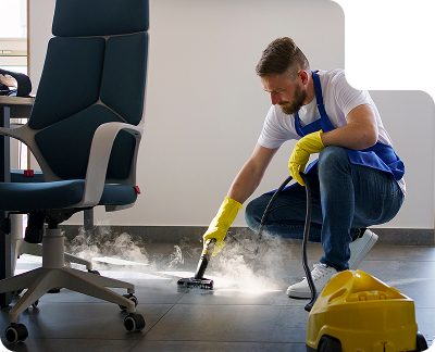 Cleaning team